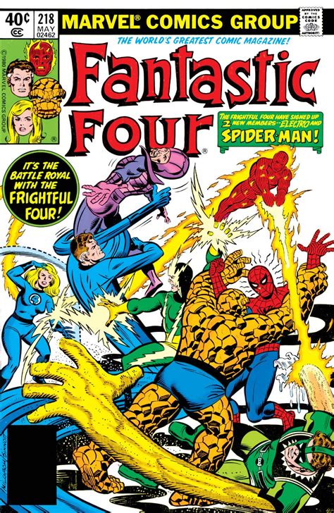 Fantastic Four Vol 1 218 Marvel Comics Database