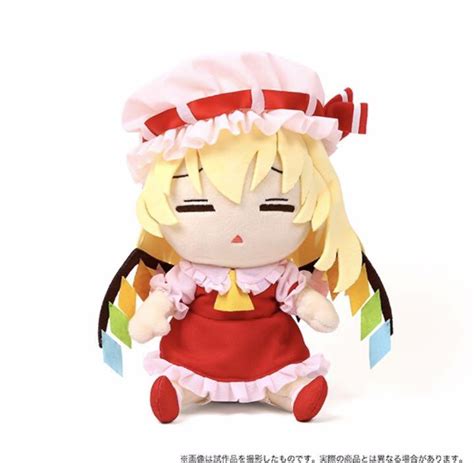 Touhou Project Fumo Fumo Plush Doll With Can Flandre Scarlet Ebay
