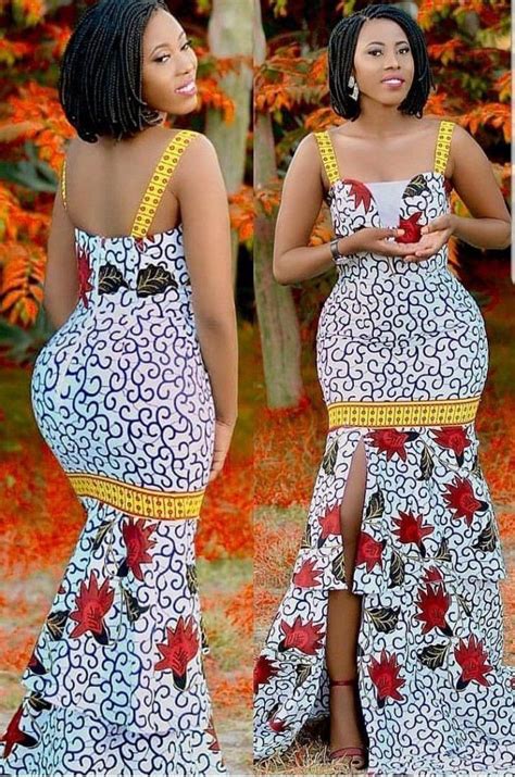African Print Gown Ankara Gown For Traditional Wedding African Bridal