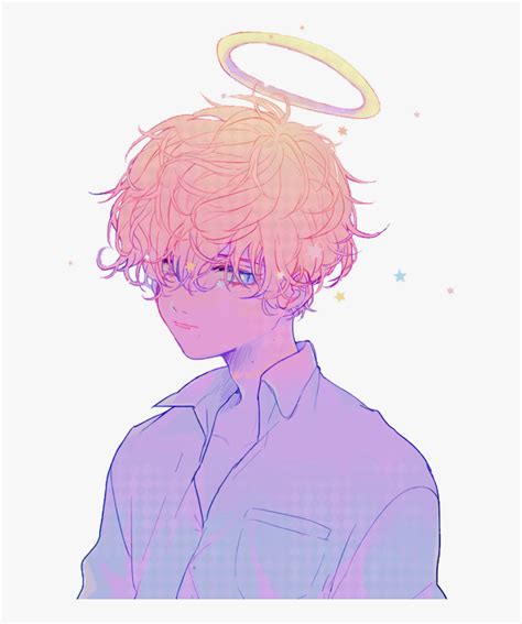 Angel Anime Boy Drawing
