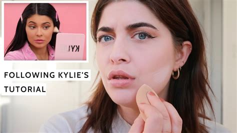 I Tried Following Kylie Jenners Everyday Makeup Tutorial Youtube