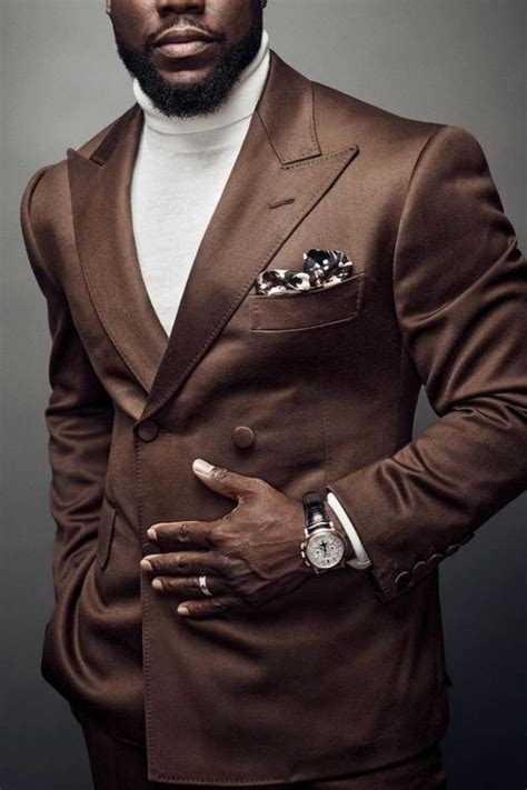 Chocolate Brown Suit Classy Mens Fashion Business Casual Look