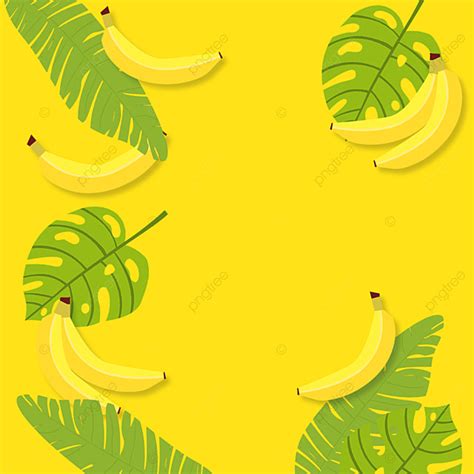 Fond Tropical Jaune Banane Tropical Jaune Banane Image De Fond Pour