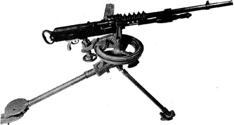 French Hotchkiss Mm Machine Military Small Arms