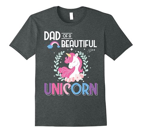 Unicorn Dad Shirt Dad Of Beautiful Unicorn Funny Halloween Art Artvinatee