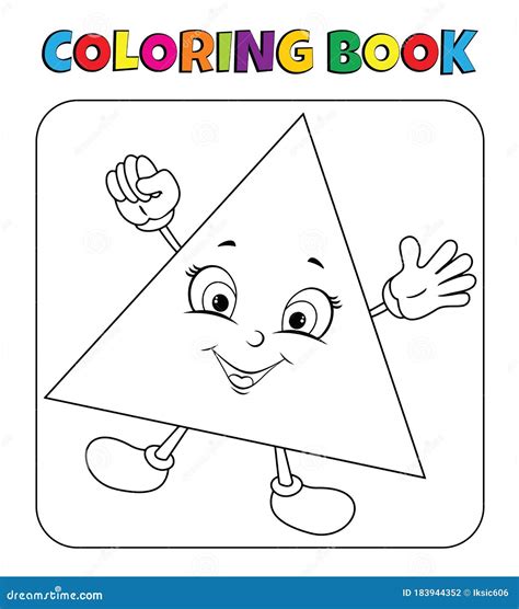 Coloring Shapes Stock Illustrations 9179 Coloring Shapes Stock