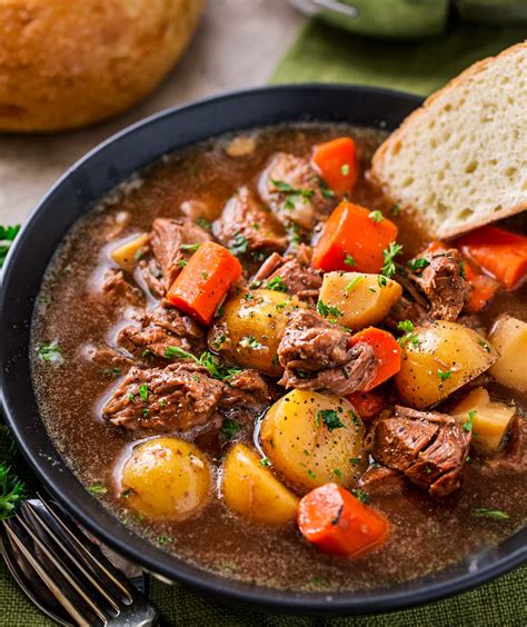 Crockpot Beef Stew With Beer And Horseradish The Chunky Chef