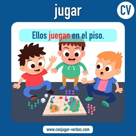 Conjugación Del Verbo Jugar Conjugar Jugar En Español ⭐️ En Modo