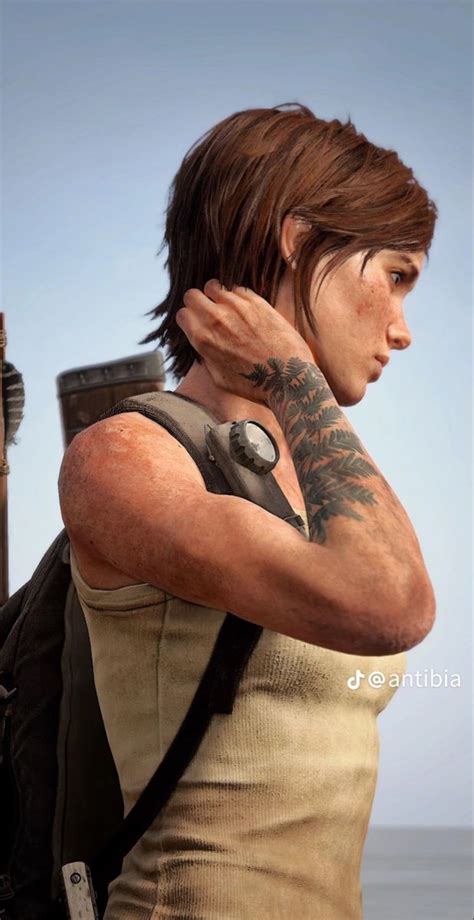 The Last Of Us Wallpaper Ellie Williams Santa Barbara Ellie Ellies Tattoo Real Wife I Love My