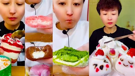 Asmr Desserts Kwai Eating Show Mukbang Compilation Youtube