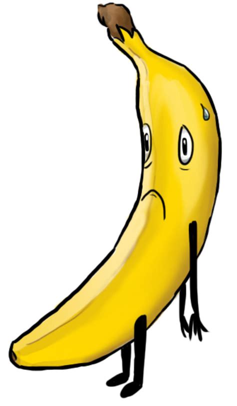 Banana Face Clip Art