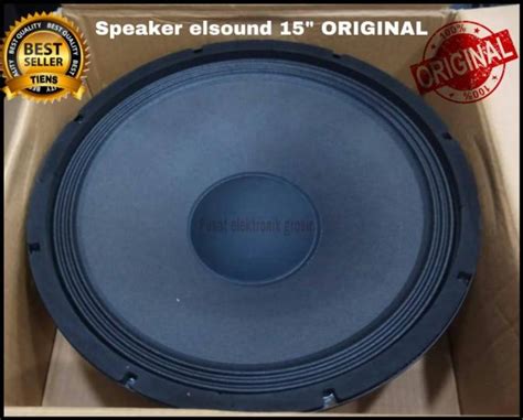 Speaker Elsound Audio 15 Inch Full Range Original Lazada Indonesia