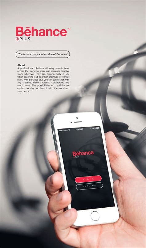 Behance Plus iPhone App on Behance
