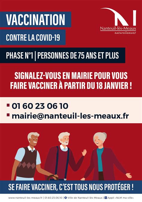 The biggest vaccination campaign in history is underway. Vaccination Covid-19 : Nanteuil accompagne ses seniors