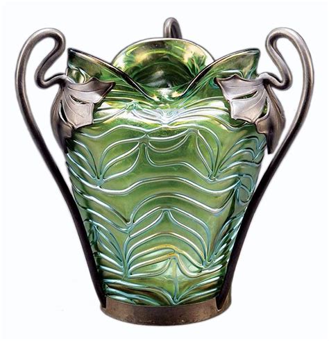 Iridescent Glass Has Long Been Admired Iridescent Glass Art Nouveau Glass