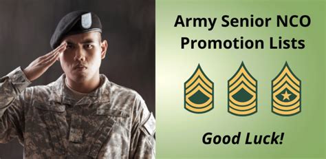 Army Senior Nco Promotions For June 2023