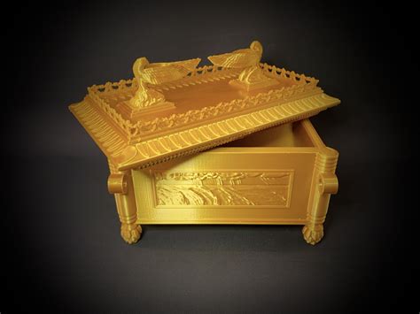 The Ark Of Covenant 16 Scale Replica 3d Printed The Bible Speaks Of