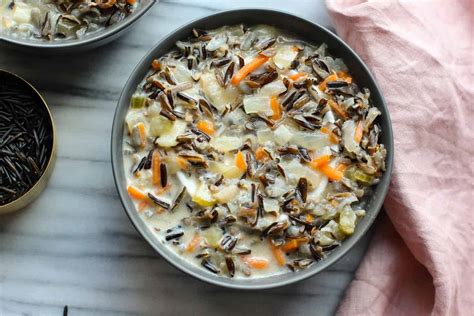 Using the microwave to cook wild rice doesn't really save much time. Minnesota Wild Rice Soup - I Heart Vegetables