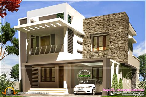 Beautiful Contemporary Villa In 1700 Sqfeet Kerala Home Design And