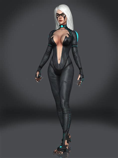Black Cat Outfit From Spider Man Edge Of Time Request And Find