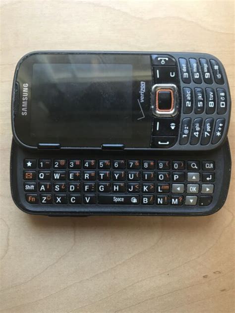 Samsung Intensity Iii Sch U485 Mirror Black Verizon Cellular Phone