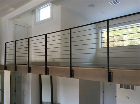 Horizontal Rod Railing And Stair Systems Lorenzo Metalworks