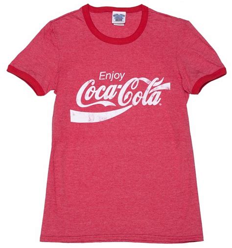 So choose your favorite ones and place your order accordingly. Men's Enjoy Coca-Cola Ringer T-Shirt