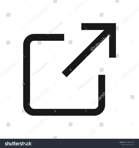 Maximize Window Icon Stock Vector Royalty Free 1056800708 Shutterstock