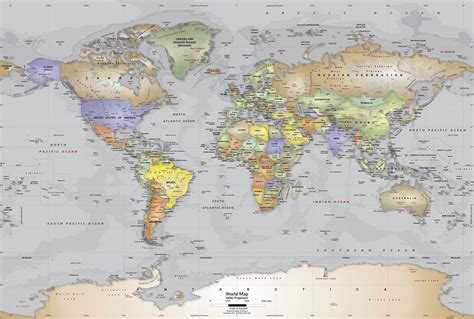 Mapamundi Mapas Del Mundo Para Imprimir Y Descargar Gratis World