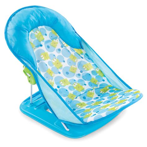 It features brightly coloured toys on the front for baby to play with, a high back for added comfort and the front opens quickly and easily to make getting baby in and out more convenient. Summer Infant Deluxe Baby Bather - Frogs - Baby - Baby ...