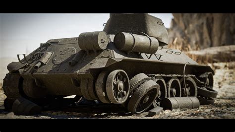 Ww2 Tank T3485 Advanced Tank Blueprint In Blueprints Ue Marketplace