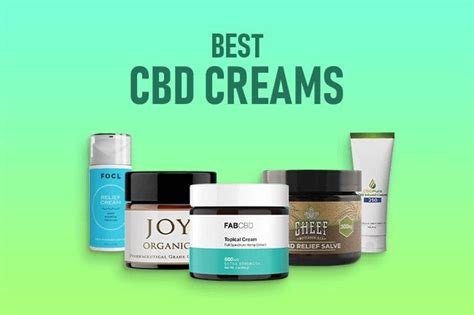5 Best Cbd Creams For Pain Top Salves And Lotions Observer