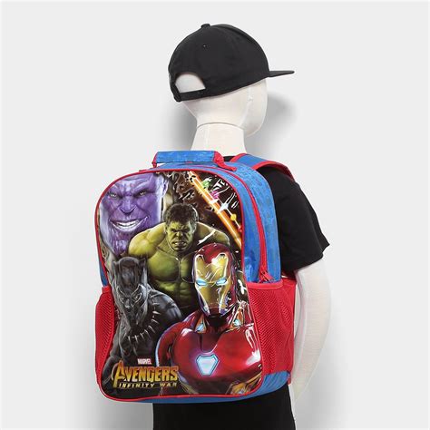 Mochila Infantil Xeryus Marvel Escolar Avengers Netshoes