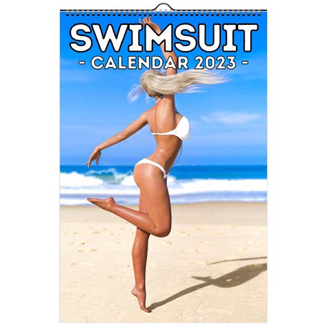 Swimsuit Wall Calendar 2023 Great T Idea For Hot Girls Etsy
