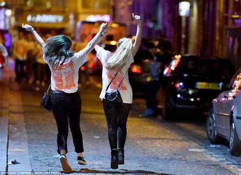 British Students Take Part In Drunken Carnage Pub Crawls Across The Uk