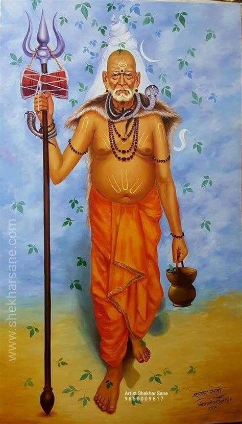 He was 6 feet tall. Pin by Ajay Shinde on Creative | Swami samarth, Indian ...