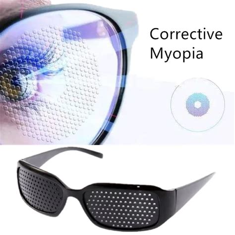 Zxtree Vision Pin Hole Sunglasses Anti Myopia Anti Fatigue Pinhole
