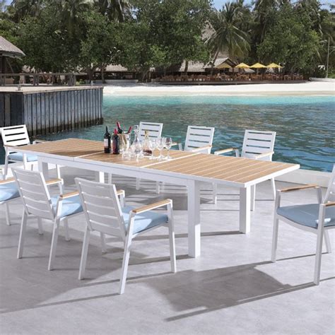 Expandable Outdoor Dining Table For 6 To 8 Od21 090