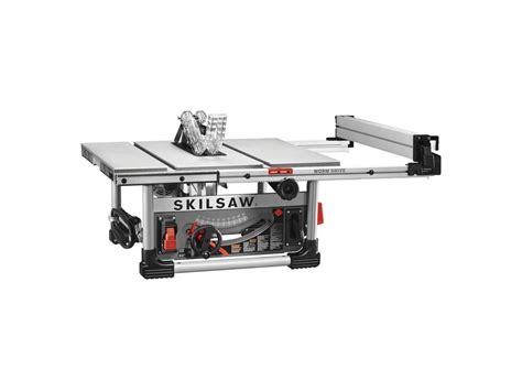 Skilsaw Spt99 12 15 Amp Heavy Duty Worm Drive 10 In Corded Table Saw