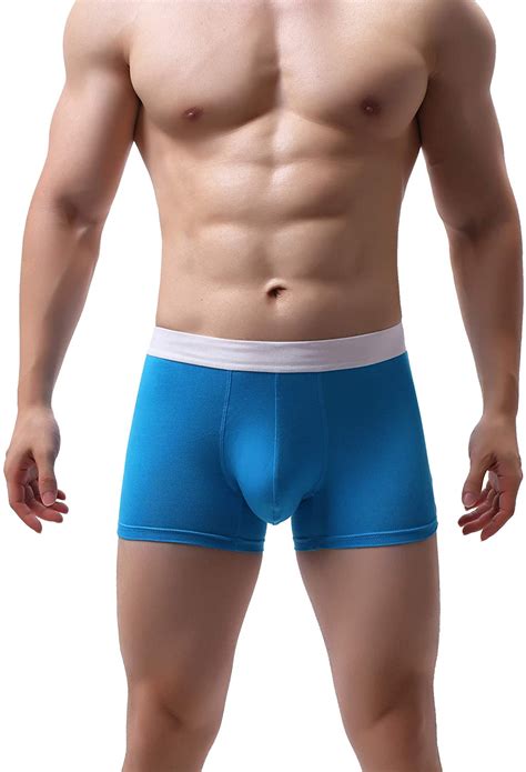 Ikingsky Mens Modal Bulge Boxer Briefs Sexy 3d Pouch Short Underwear