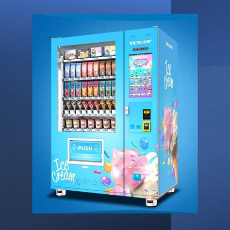 Latest Technology Frozen Ice Cream Vending Machines