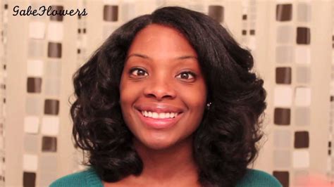 Maintaining Straight Natural Hair Pin Curls Youtube