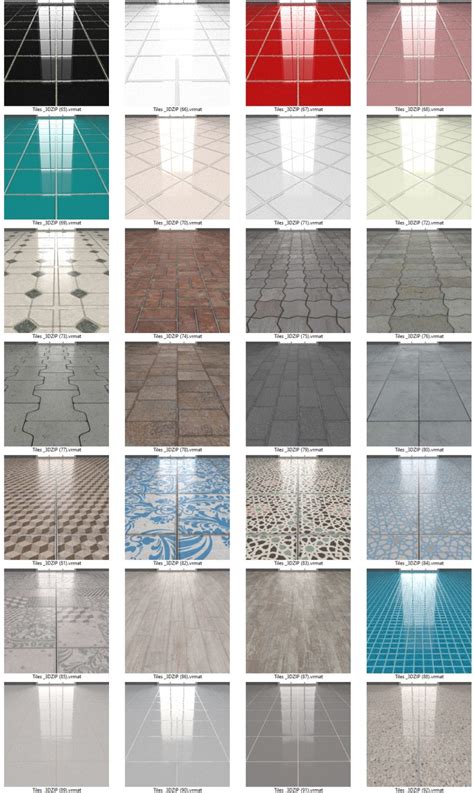 11384 Vray Materials Tiles Free Download