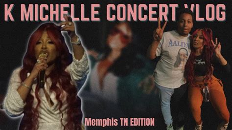 K Michelle I Am The Problem Tour Concert Vlog Storytime Memphis