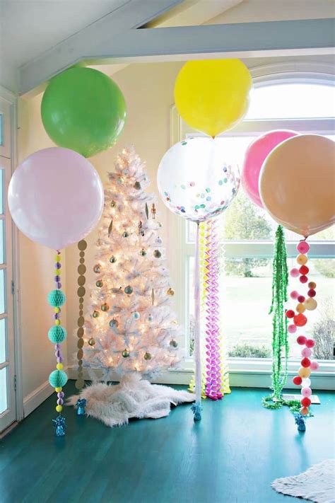 Decorate With Balloons Home Interior Design