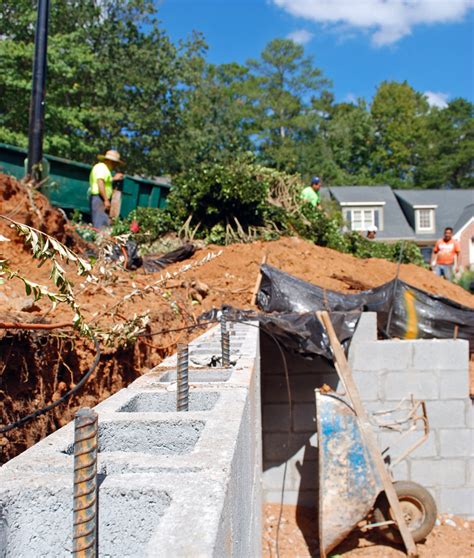 Concrete retaining wall designs, ideas and construction. Retaining Wall Atlanta | Block & Concrete Masonry ...