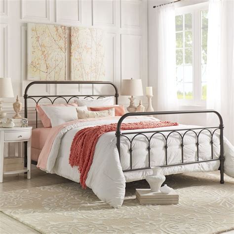 Mercer Casted Knot Metal Bed By Inspire Q Classic Metal Beds Iron