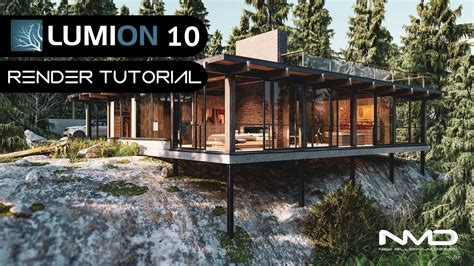 Lumion 10 Pro Forest House 3d Rendering Tutorial Youtube