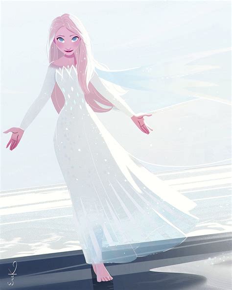 In frozen, elsa feared her powers were too much for the world. Erik con ka on Instagram: "Show yourself . . #illustration ...