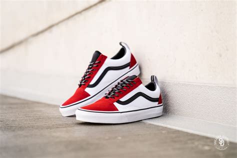 Find the latest styles of vans old skool sneakers for men and women, in a range of colors and fabrics. Vans Old Skool Otw Webbing Red/Black-White - VN0A4BV5T741